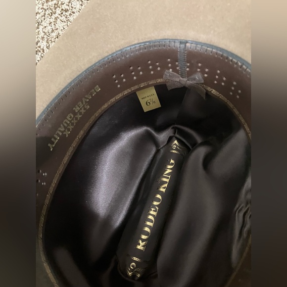 Rodeo King 5x Beaver Felt Cowboy Hat - Picture 5 of 7